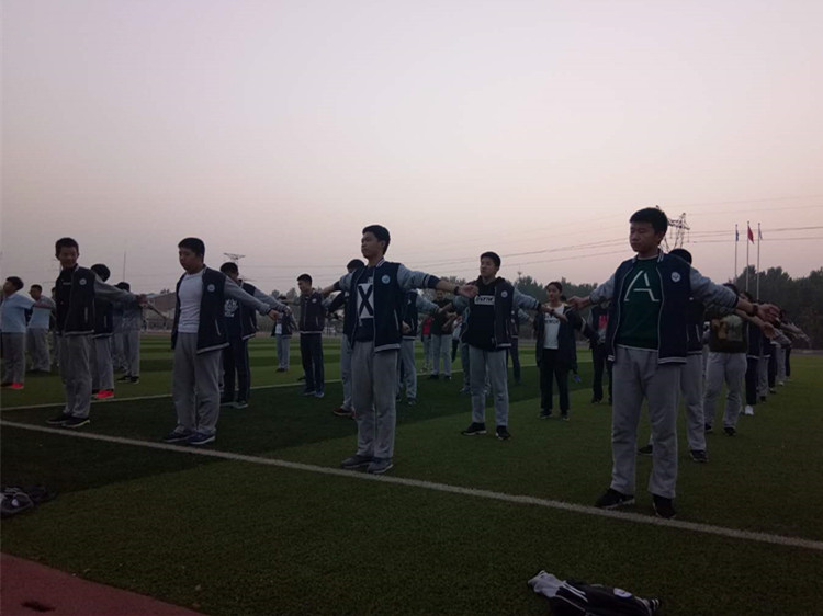 強(qiáng)身健體，沖刺中考